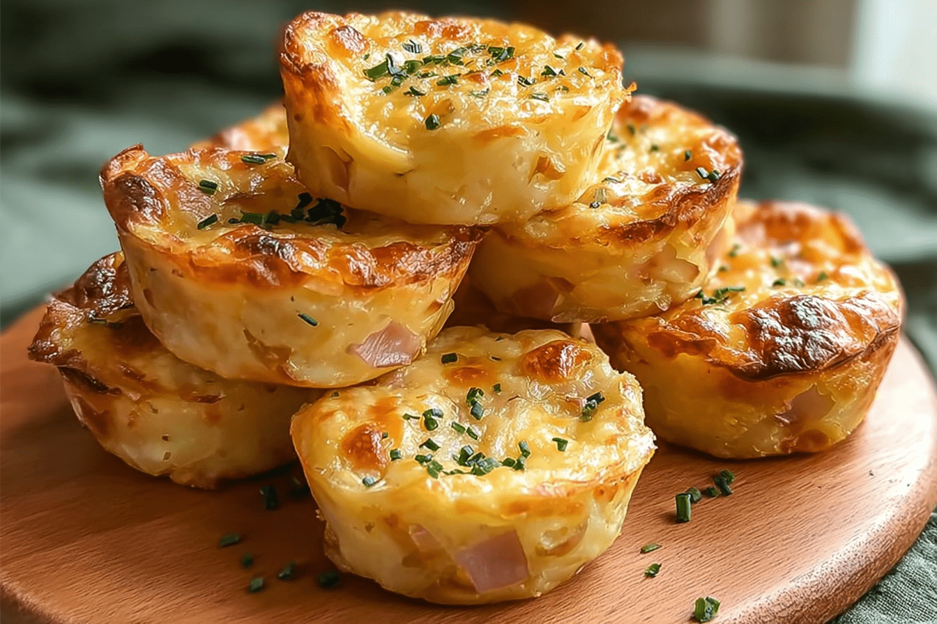 Potato Cheddar Chive Bakes