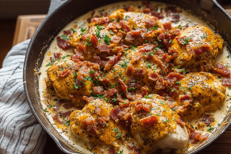 Keto Crack Chicken Recipe With Creamy Cheese And Bacon 8 Skillet Crack Chicken Keto 52.Png