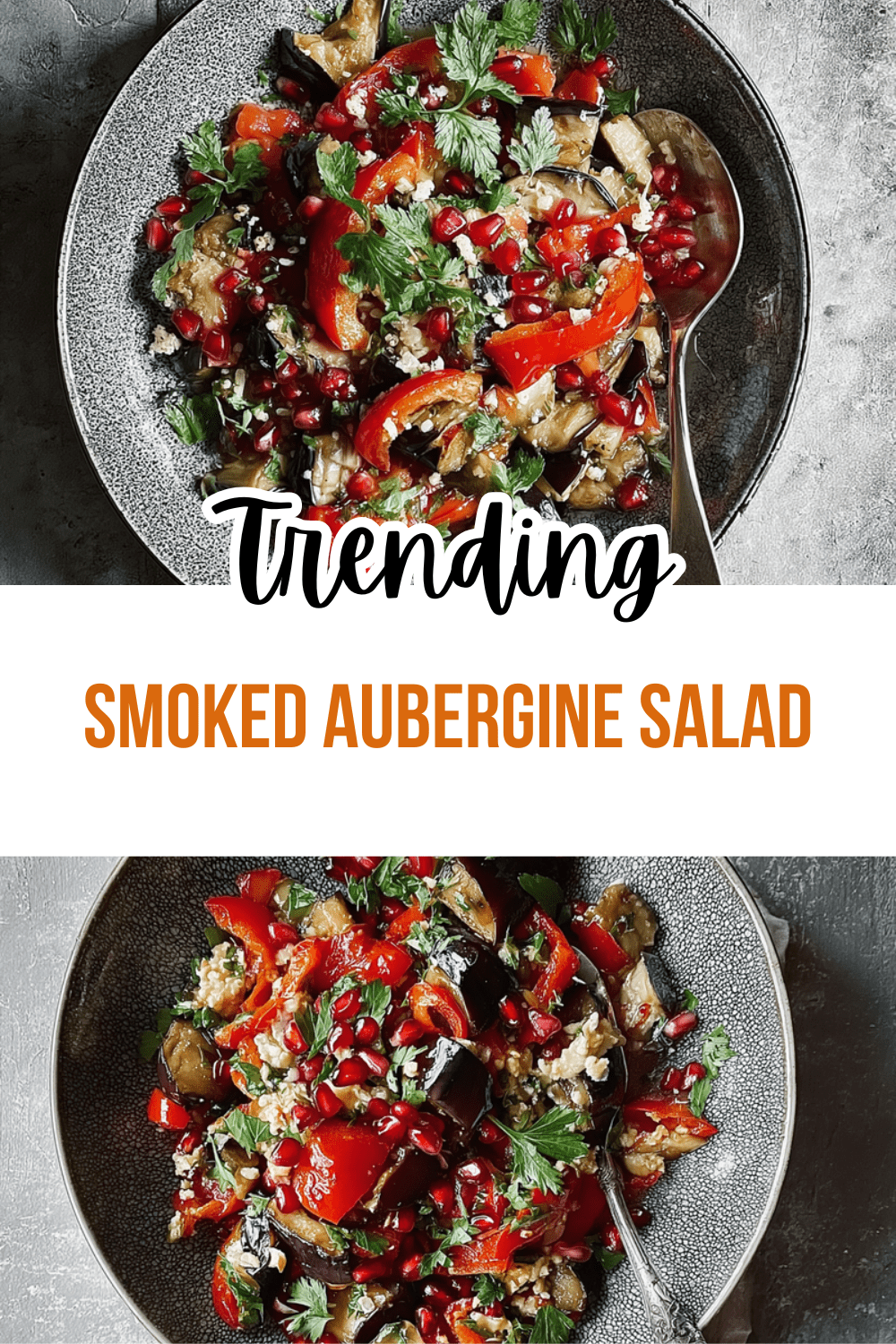 Smoked Aubergine Salad