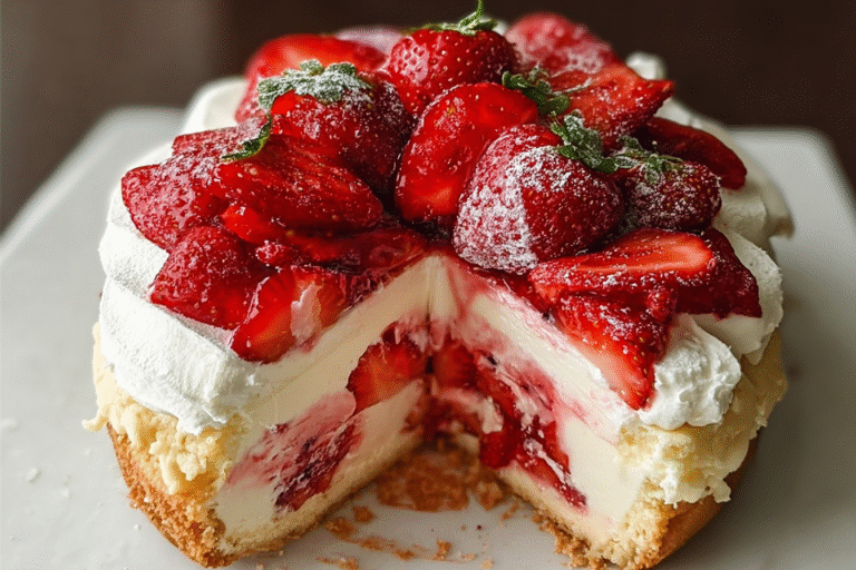Strawberry Shortcake Cheesecake 94.Png