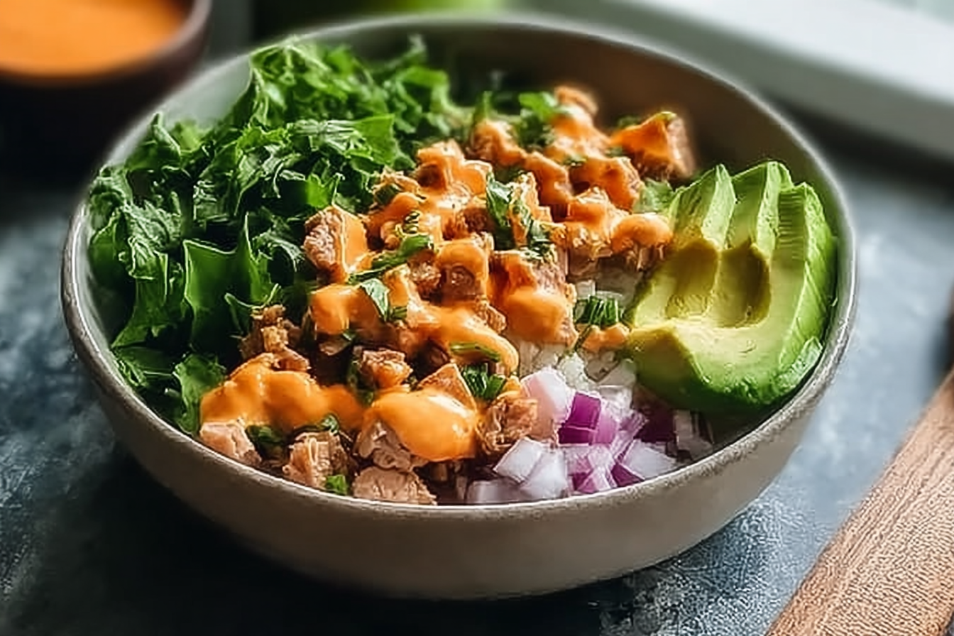 Tuna Salad Bowl Recipe