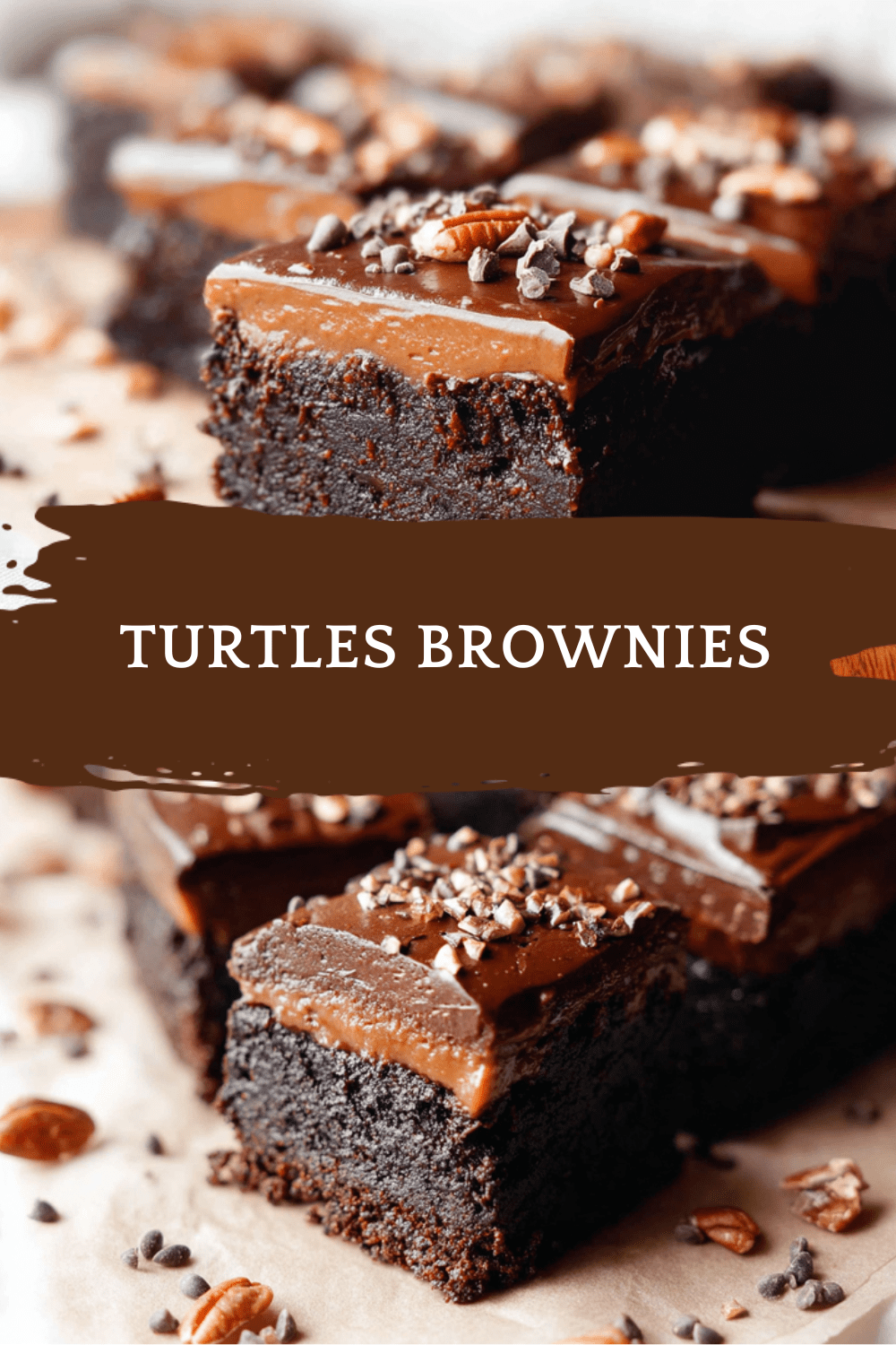 Turtles Brownies