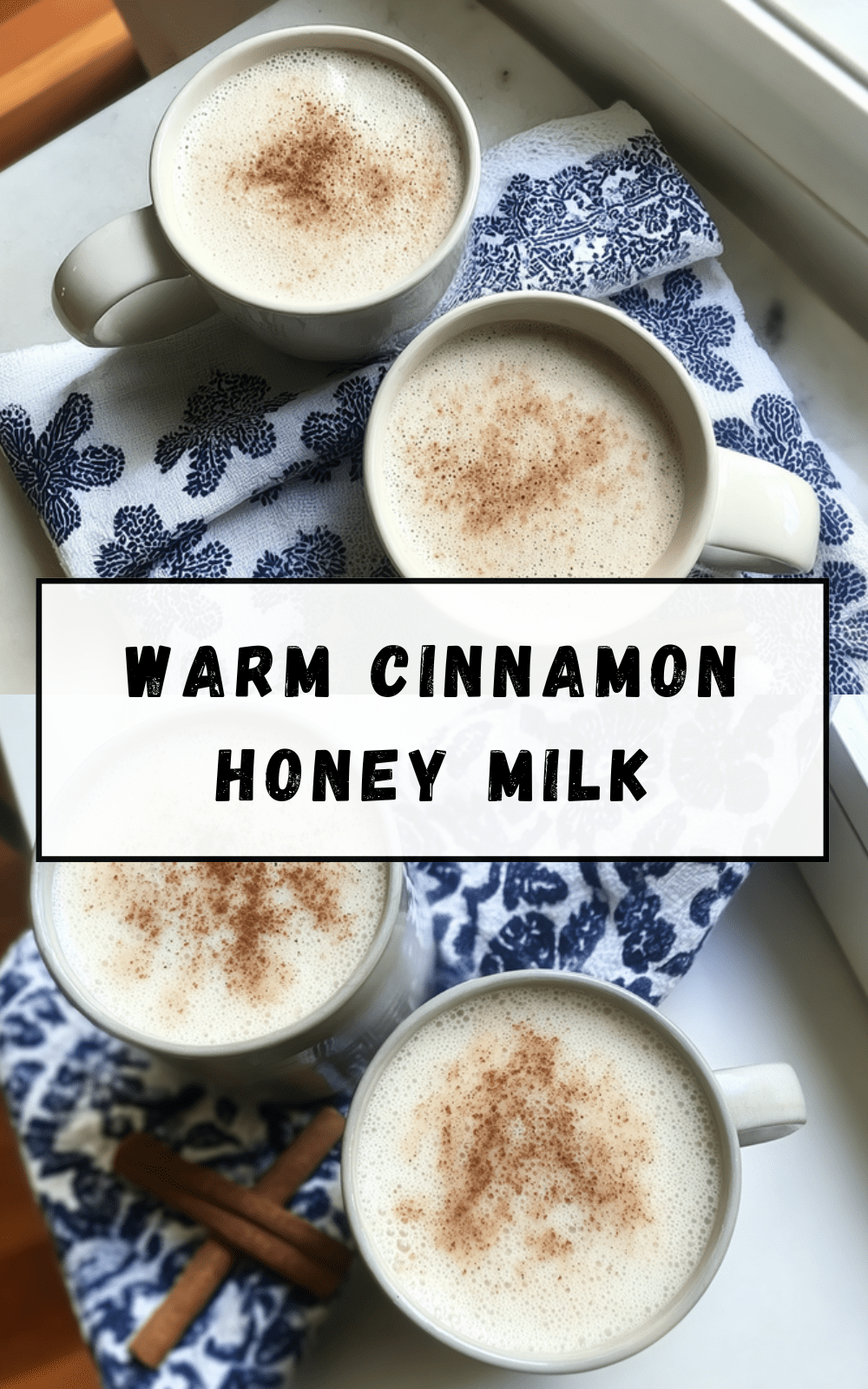 Warm Cinnamon Honey Milk