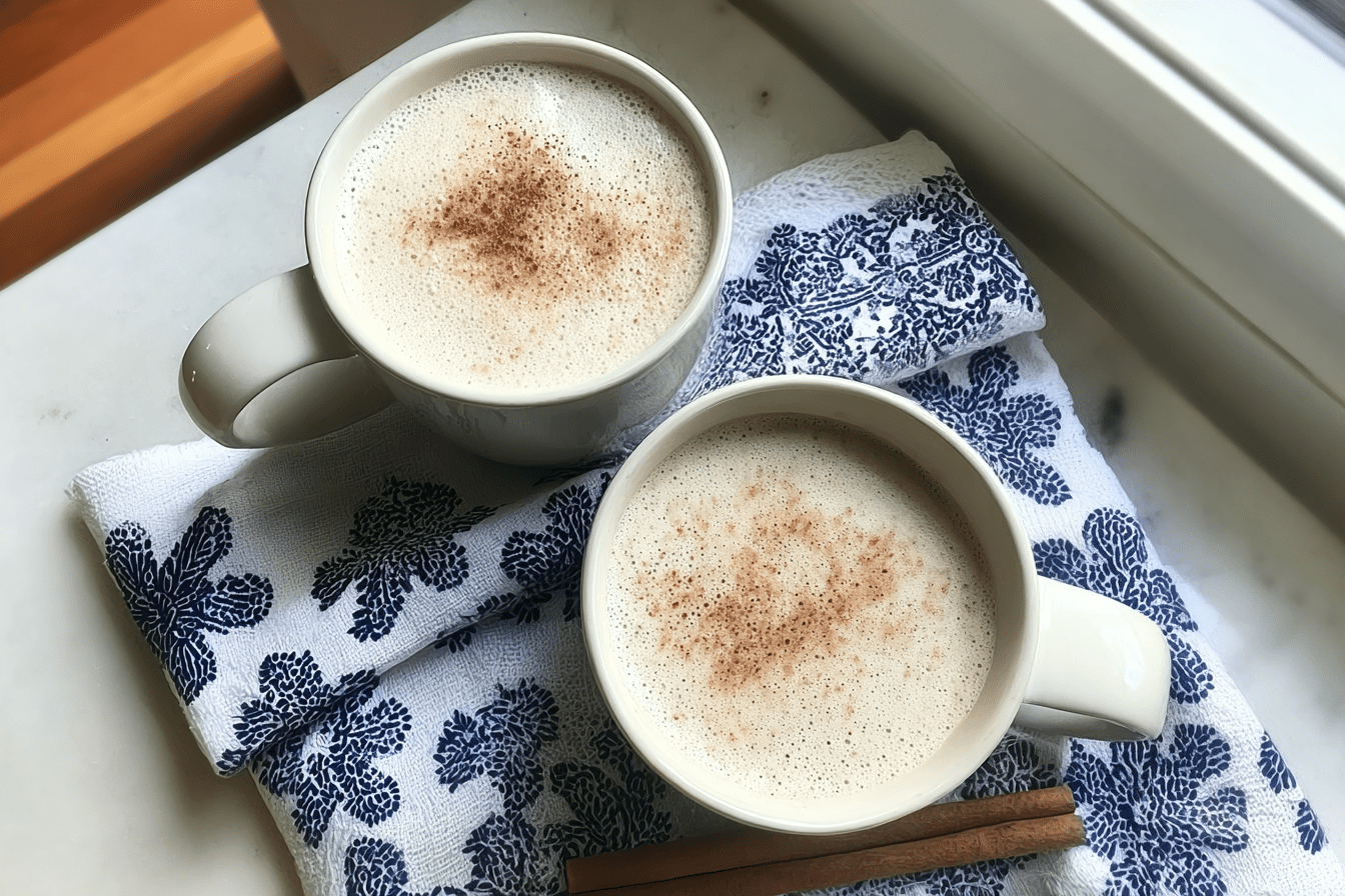 Warm Cinnamon Honey Milk