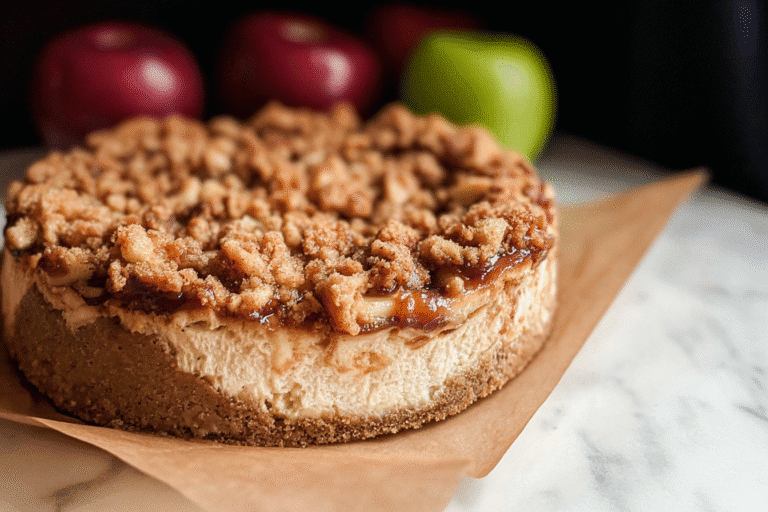 Apple Crumble Cheesecake 80.Png