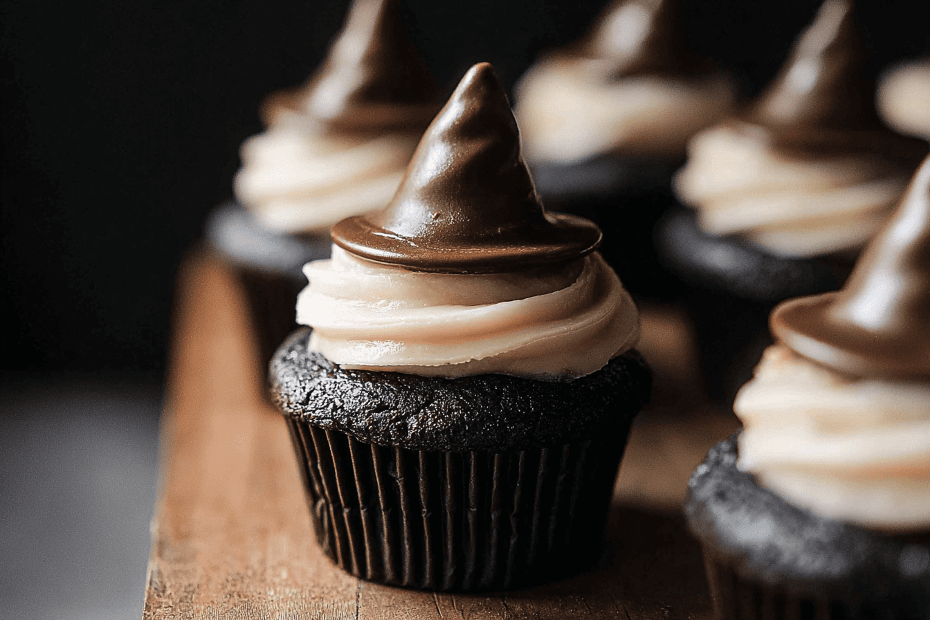 Black Cocoa Cupcakes