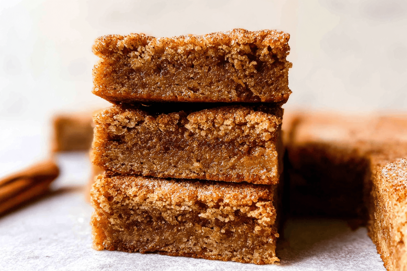 Brown Butter Maple Blondies