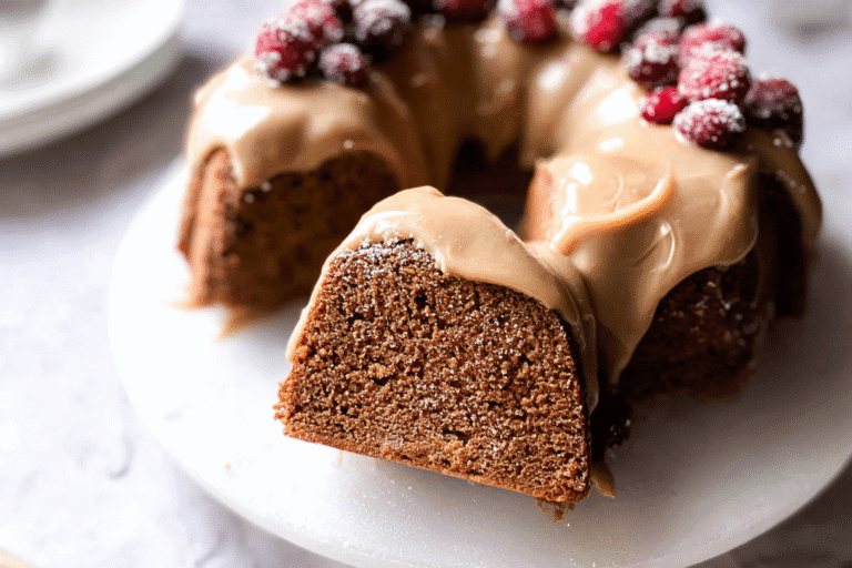 Caramel Gingerbread Cake 28.Png