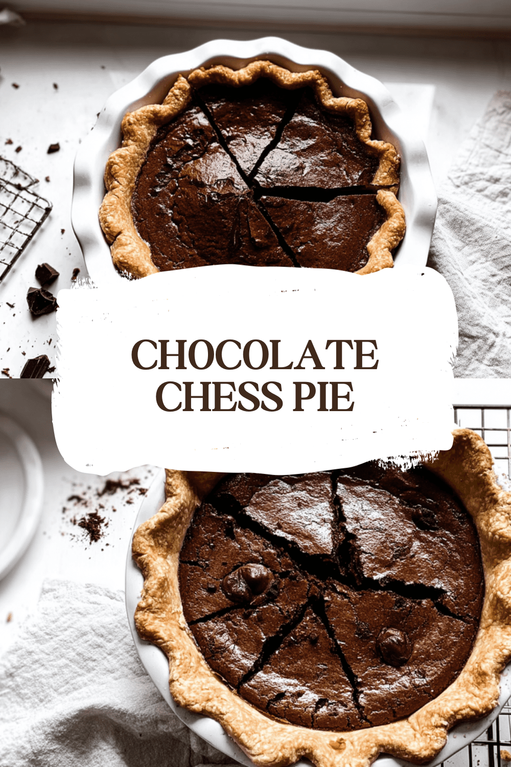 Chocolate Chess Pie