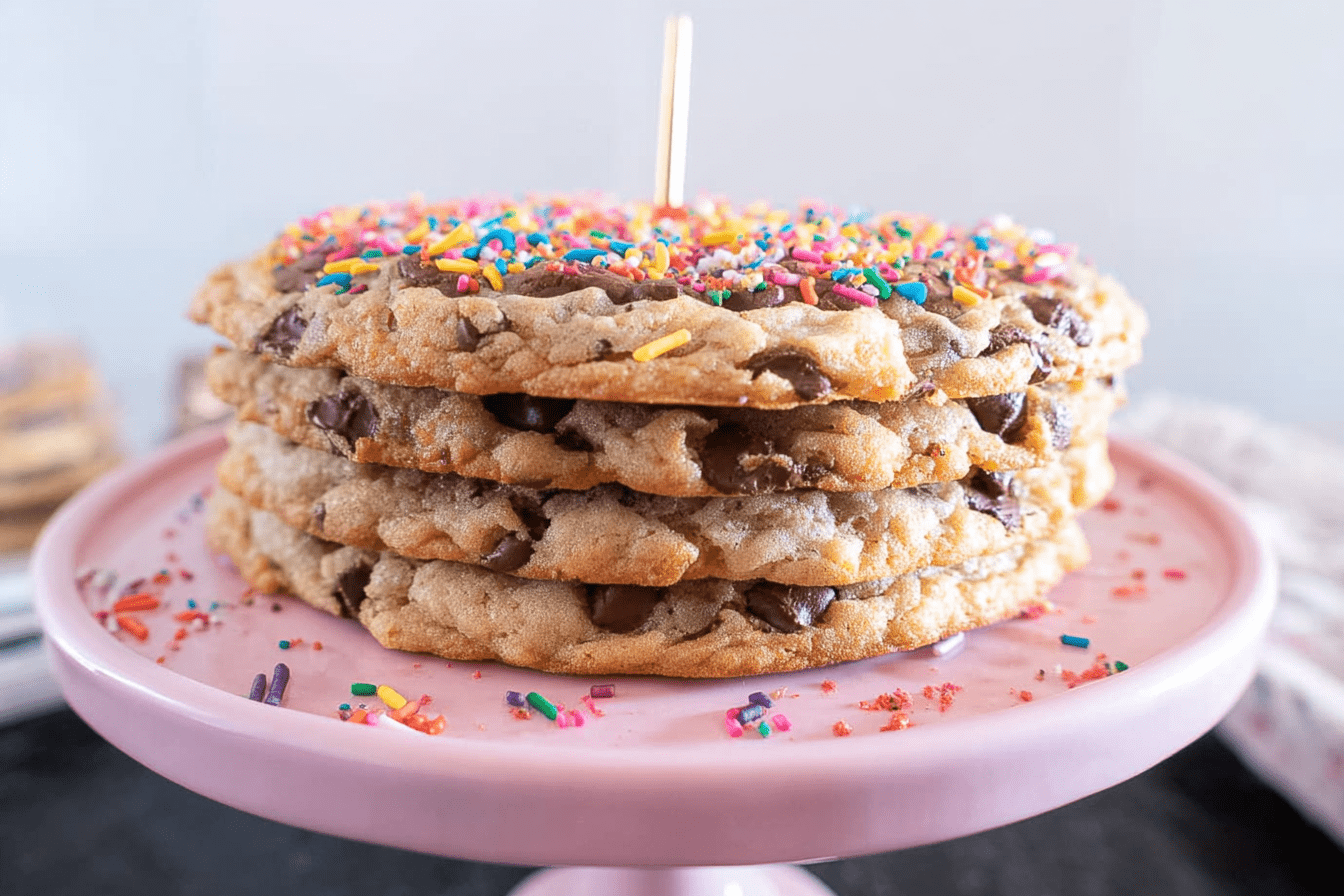 Chocolate Chip Cookie Cake