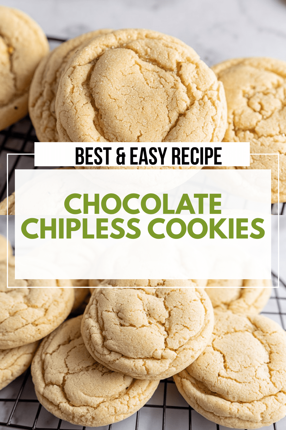 Chocolate Chipless Cookies