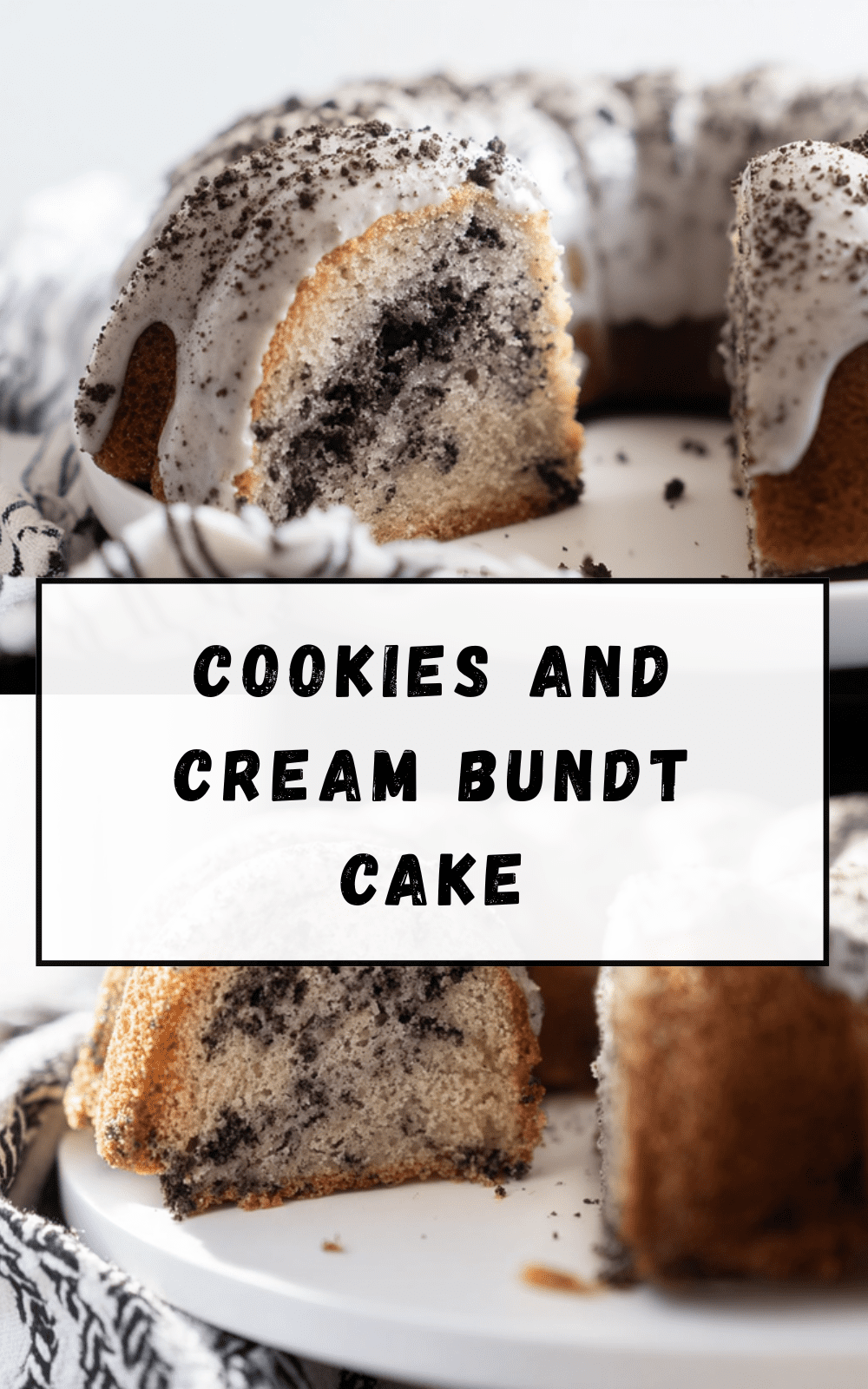 Cookies And Cream Bundt Cake