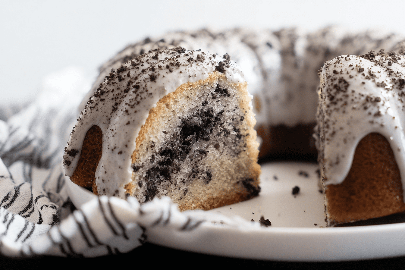 Cookies And Cream Bundt Cake