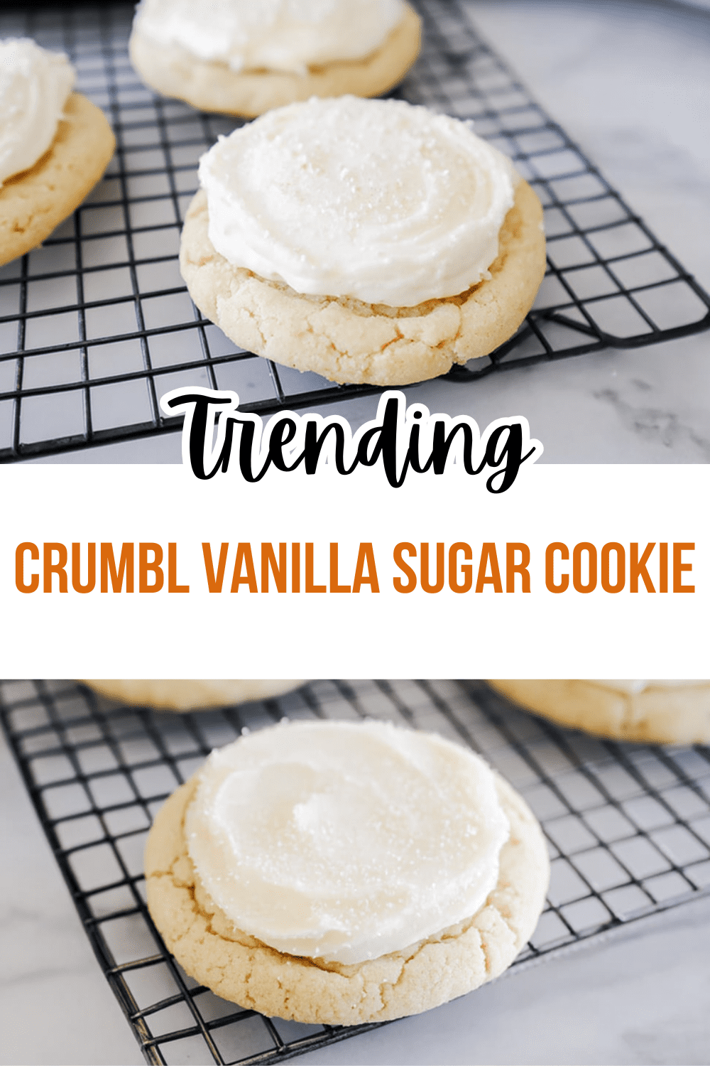 Crumbl Vanilla Sugar Cookie