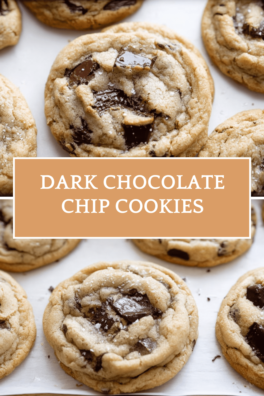 Dark Chocolate Chip Cookies