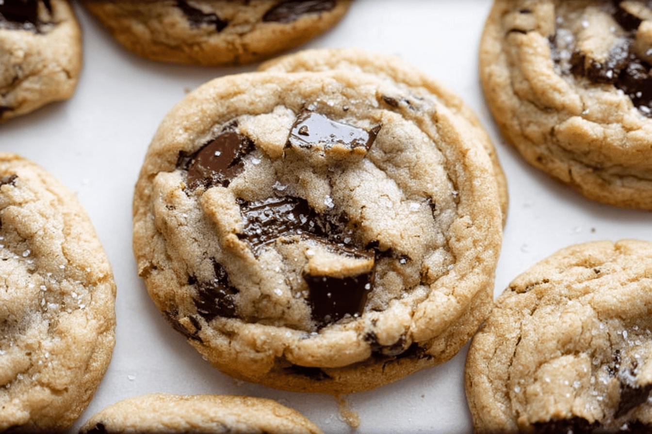 Dark Chocolate Chip Cookies