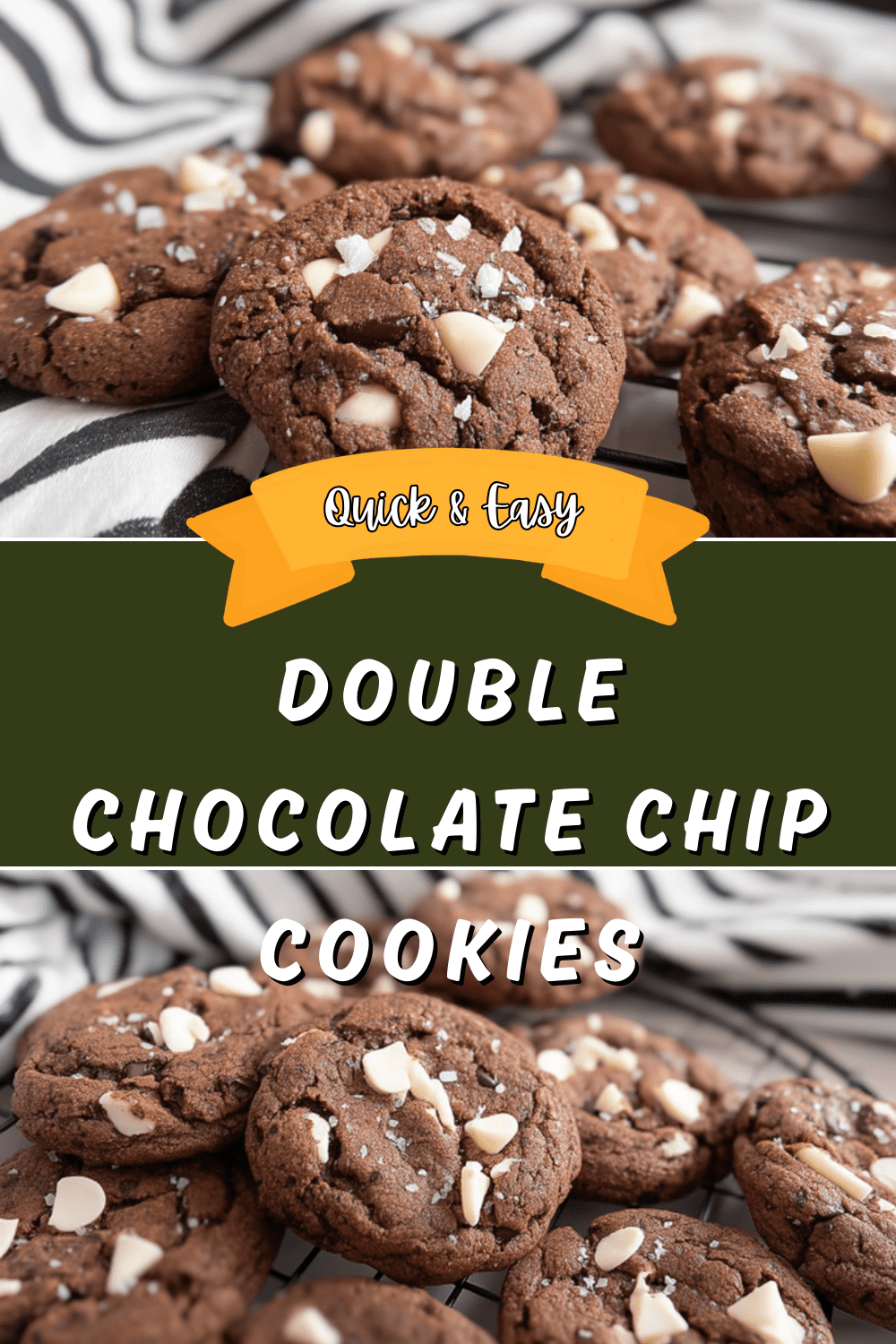 Double Chocolate Chip Cookies