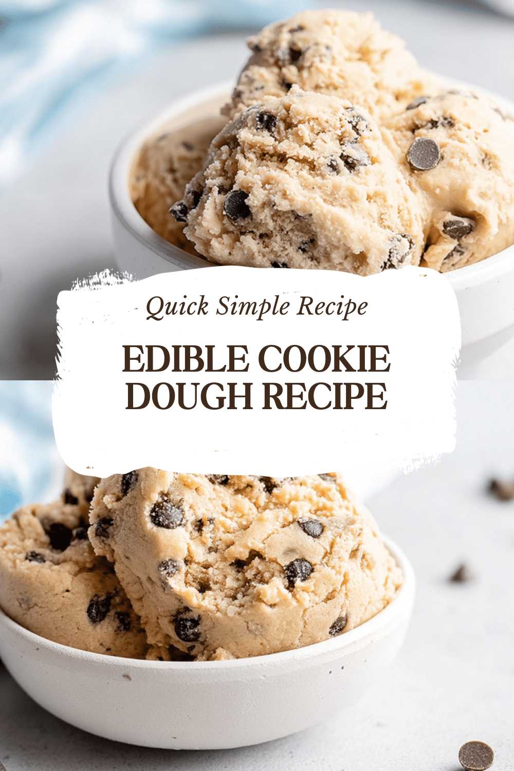 Edible Cookie Dough Recipe