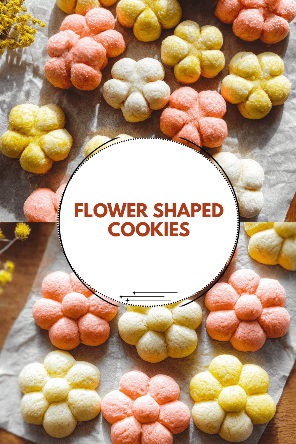 Flower Shaped Cookies