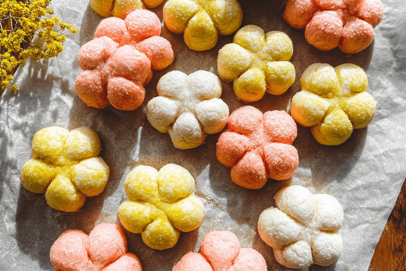 Flower Shaped Cookies