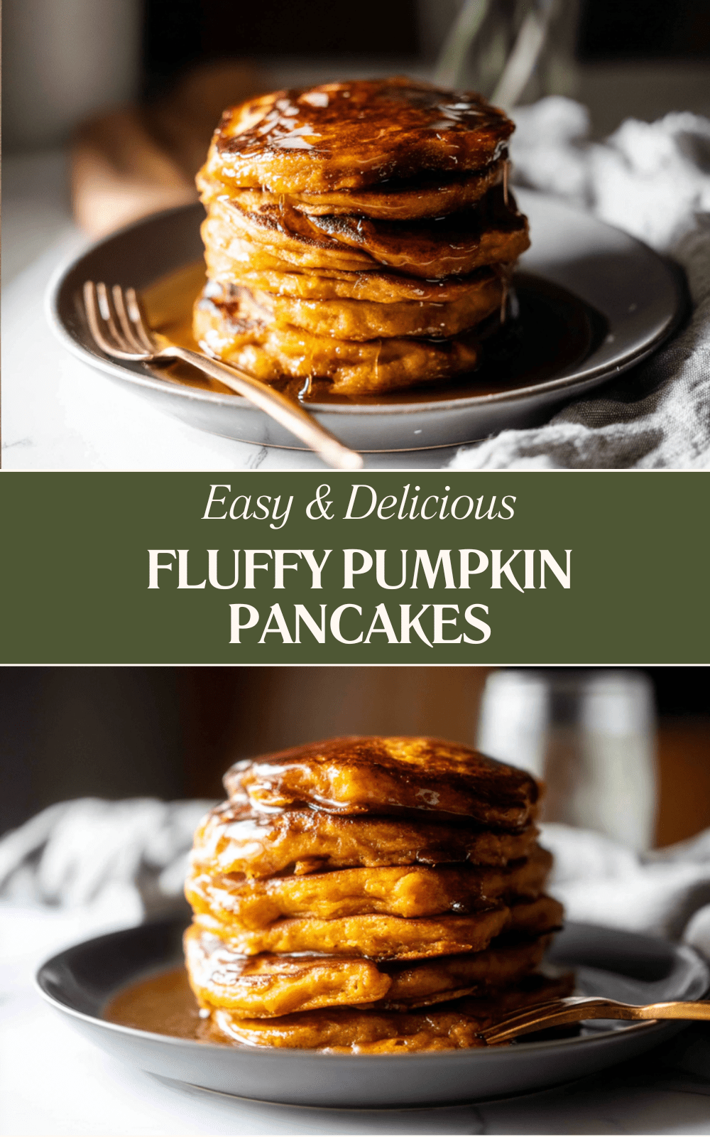 Fluffy Pumpkin Pancakes
