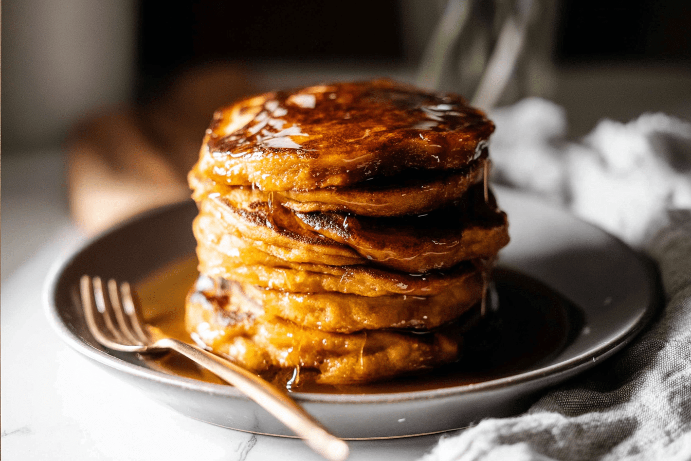 Fluffy Pumpkin Pancakes