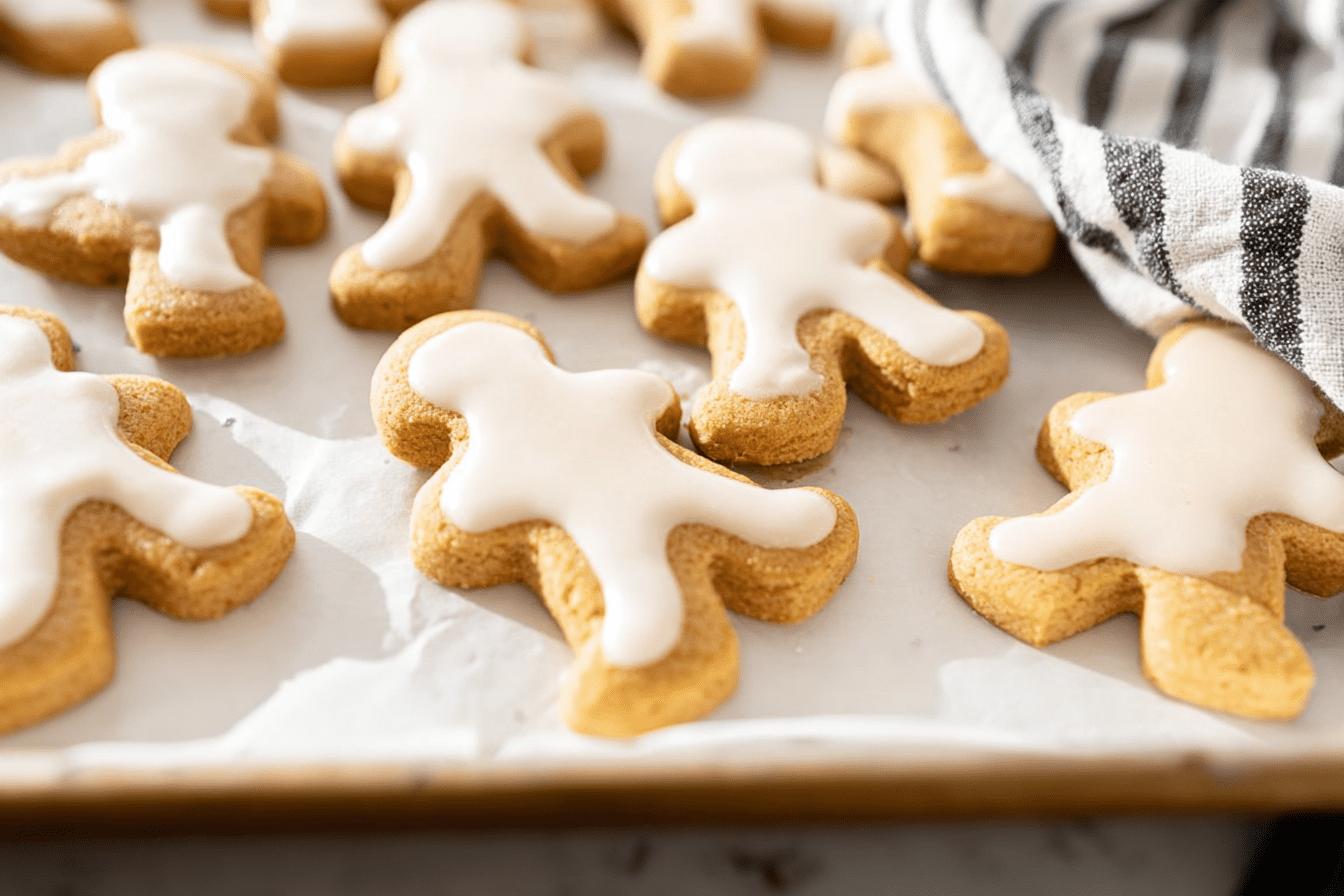 Gingerbread Meltaway Cookies