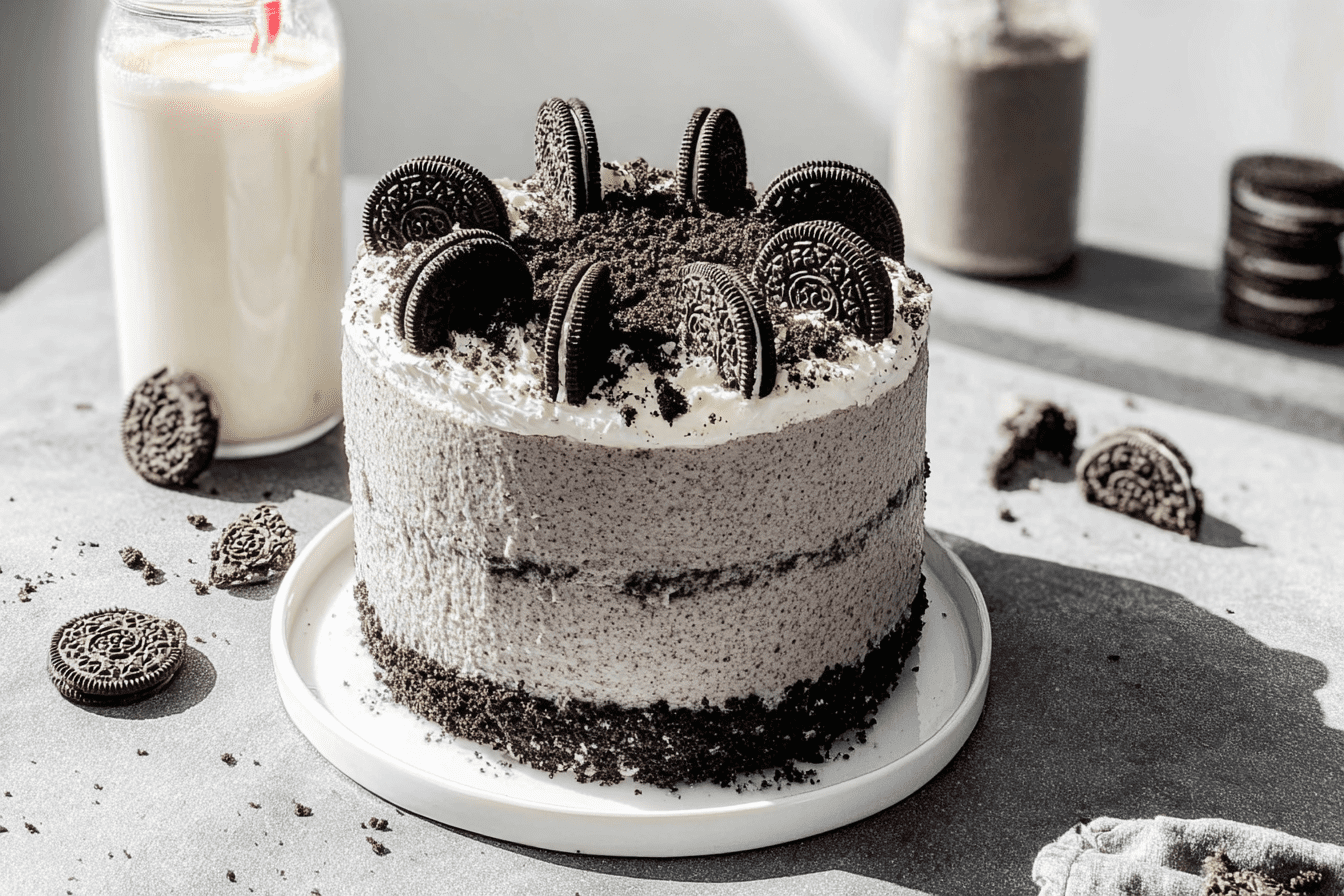 Layered Oreo Cake