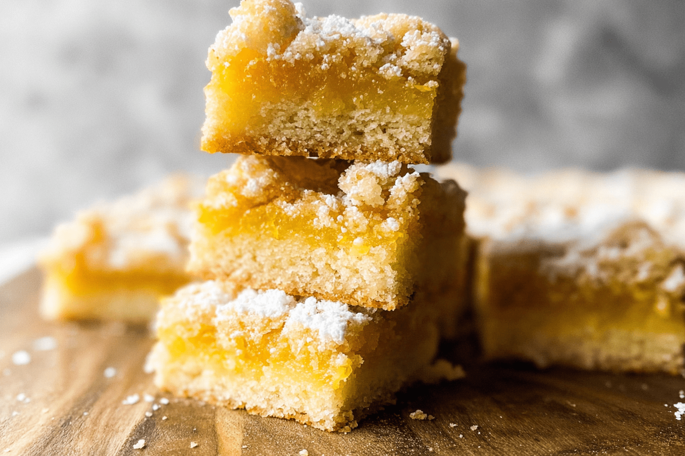 Lemon Sugar Cookie Bars Easy Homemade Recipe 6 Lemon Cookie Bars
