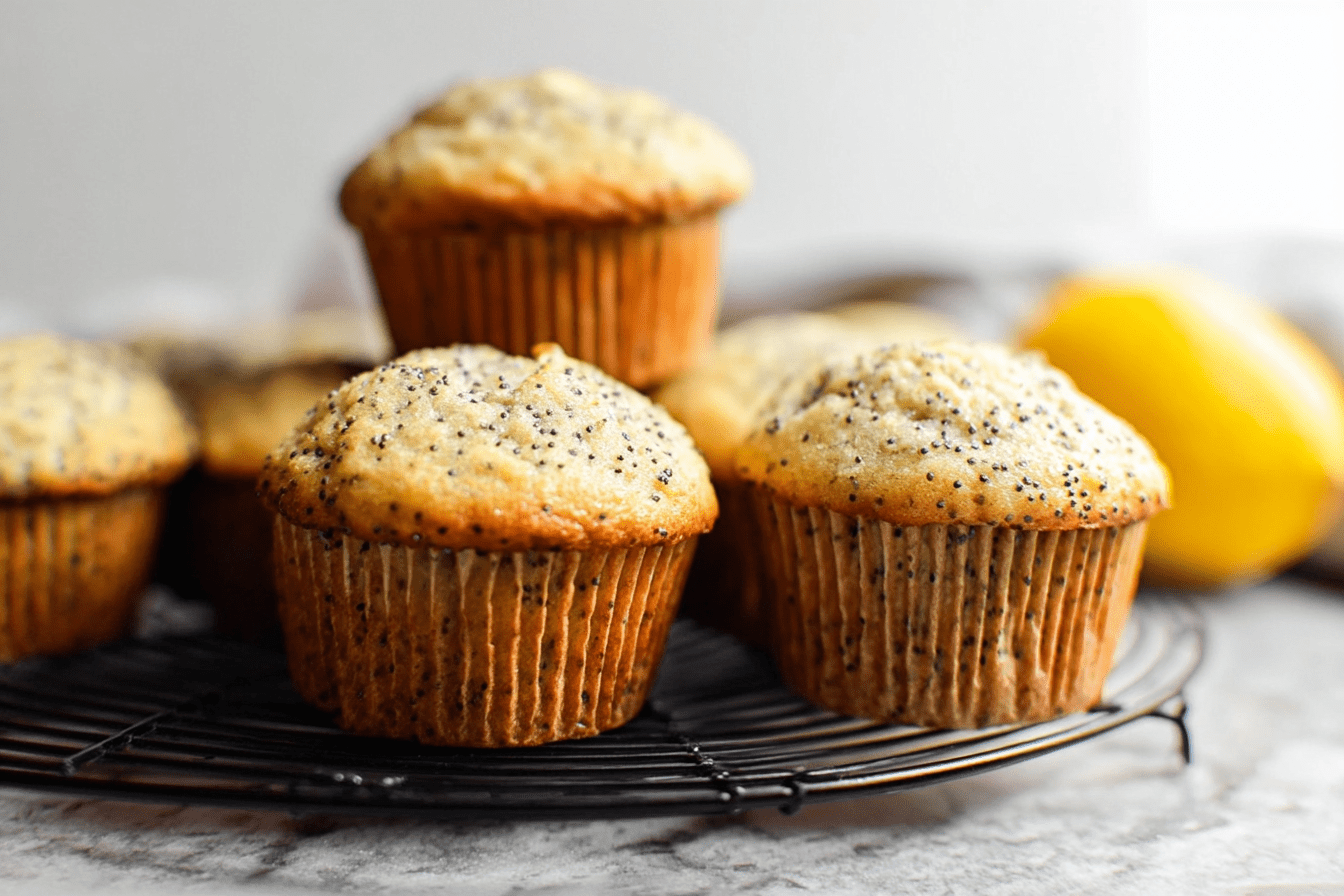 Lemon Poppy Seed Muffins