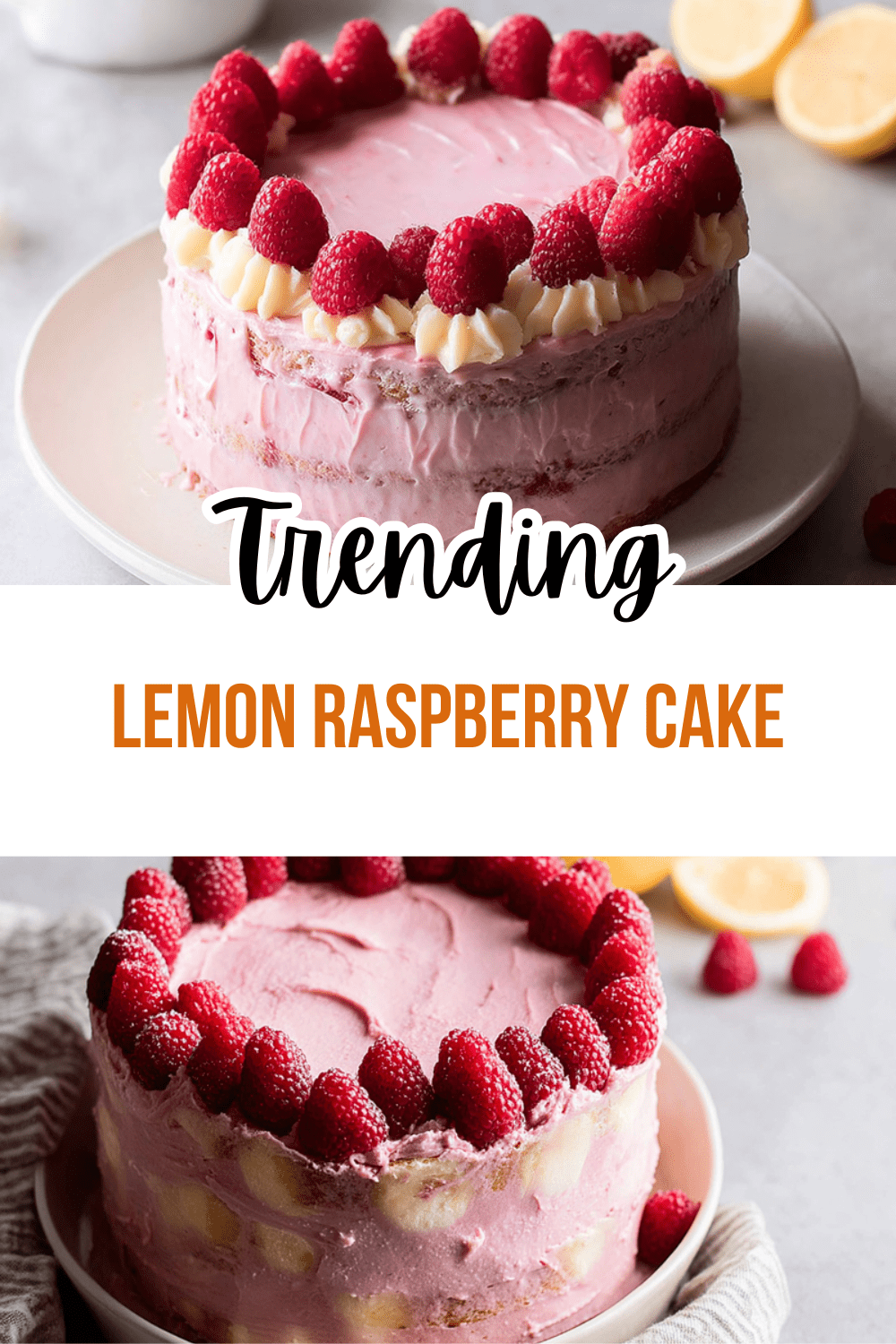 Lemon Raspberry Cake