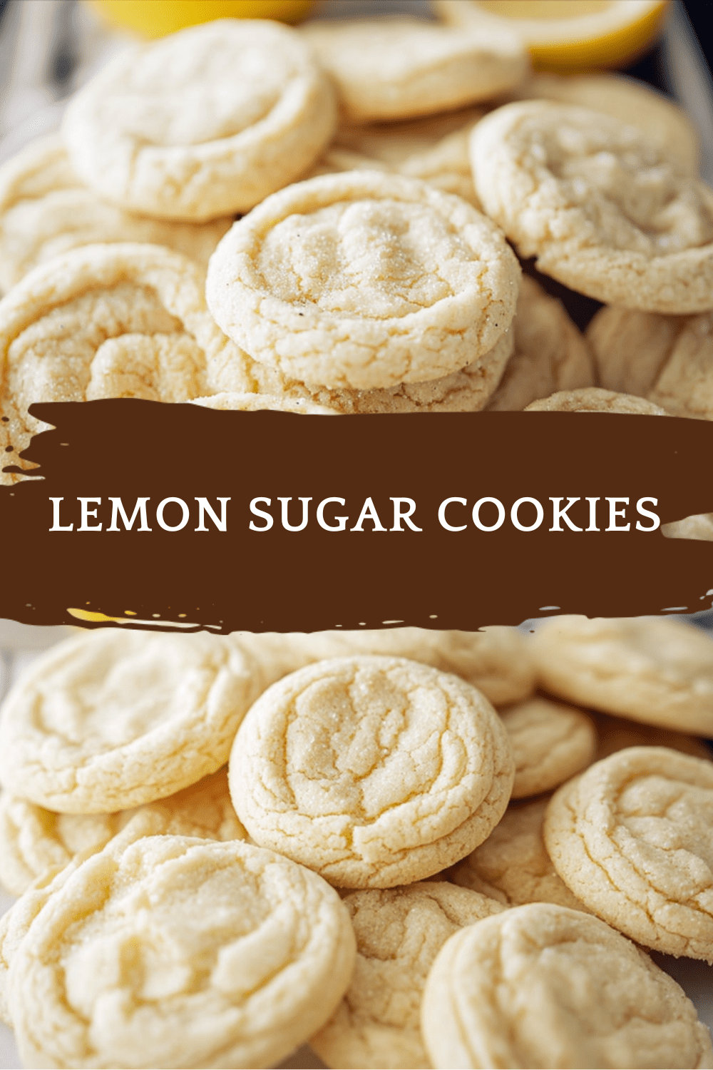 Lemon Sugar Cookies
