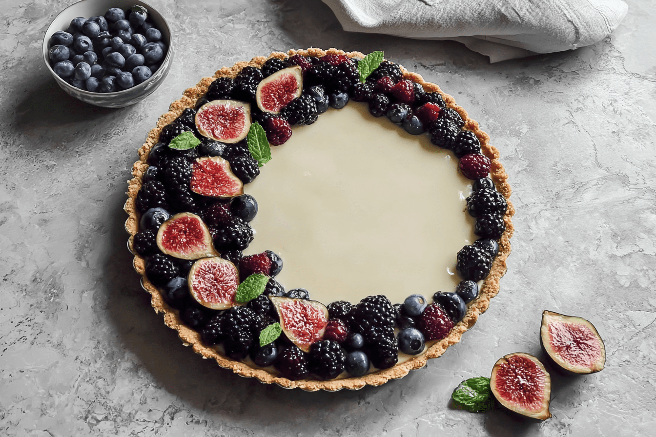 No Bake Fruit Tart