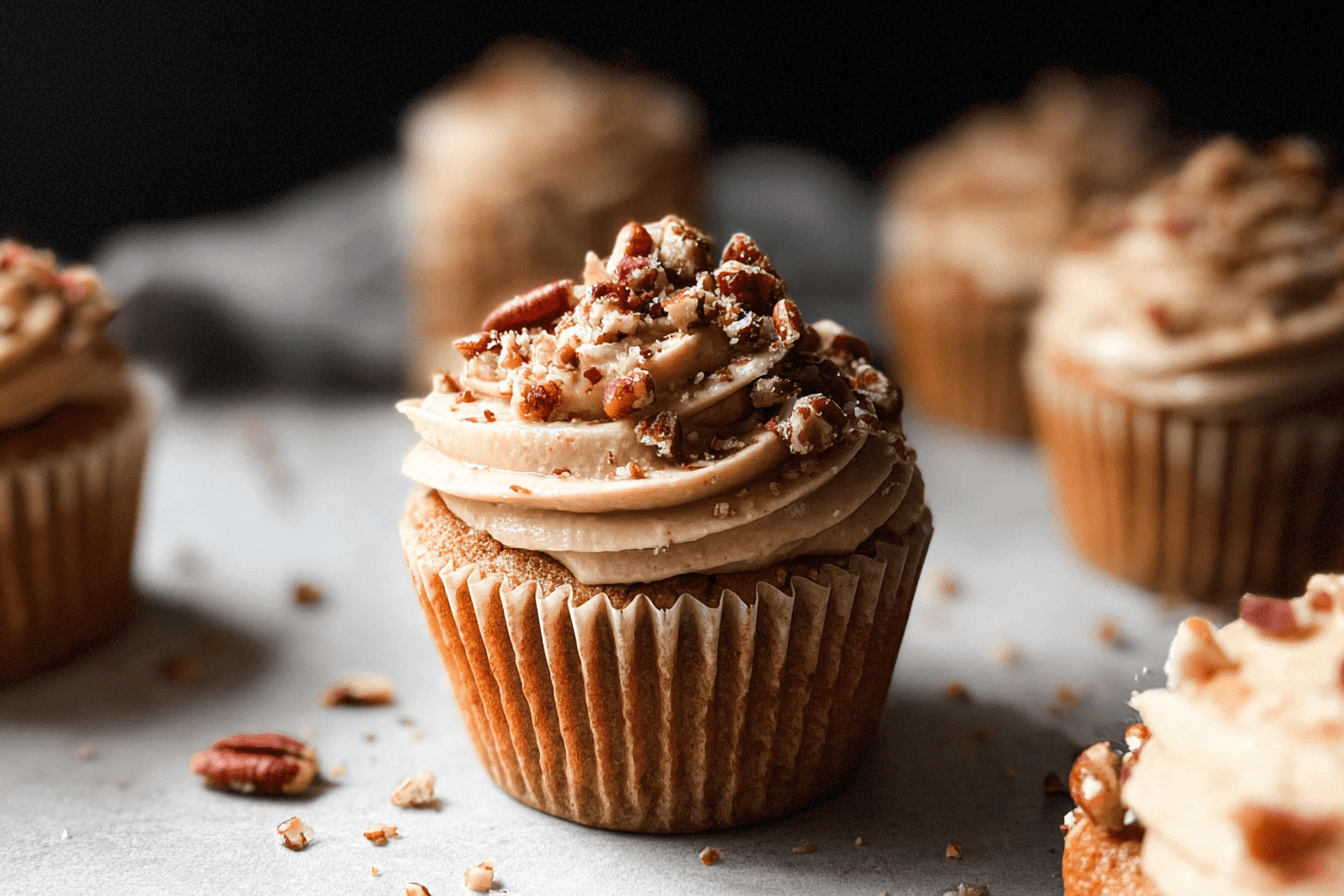Pecan Pie Cupcakes