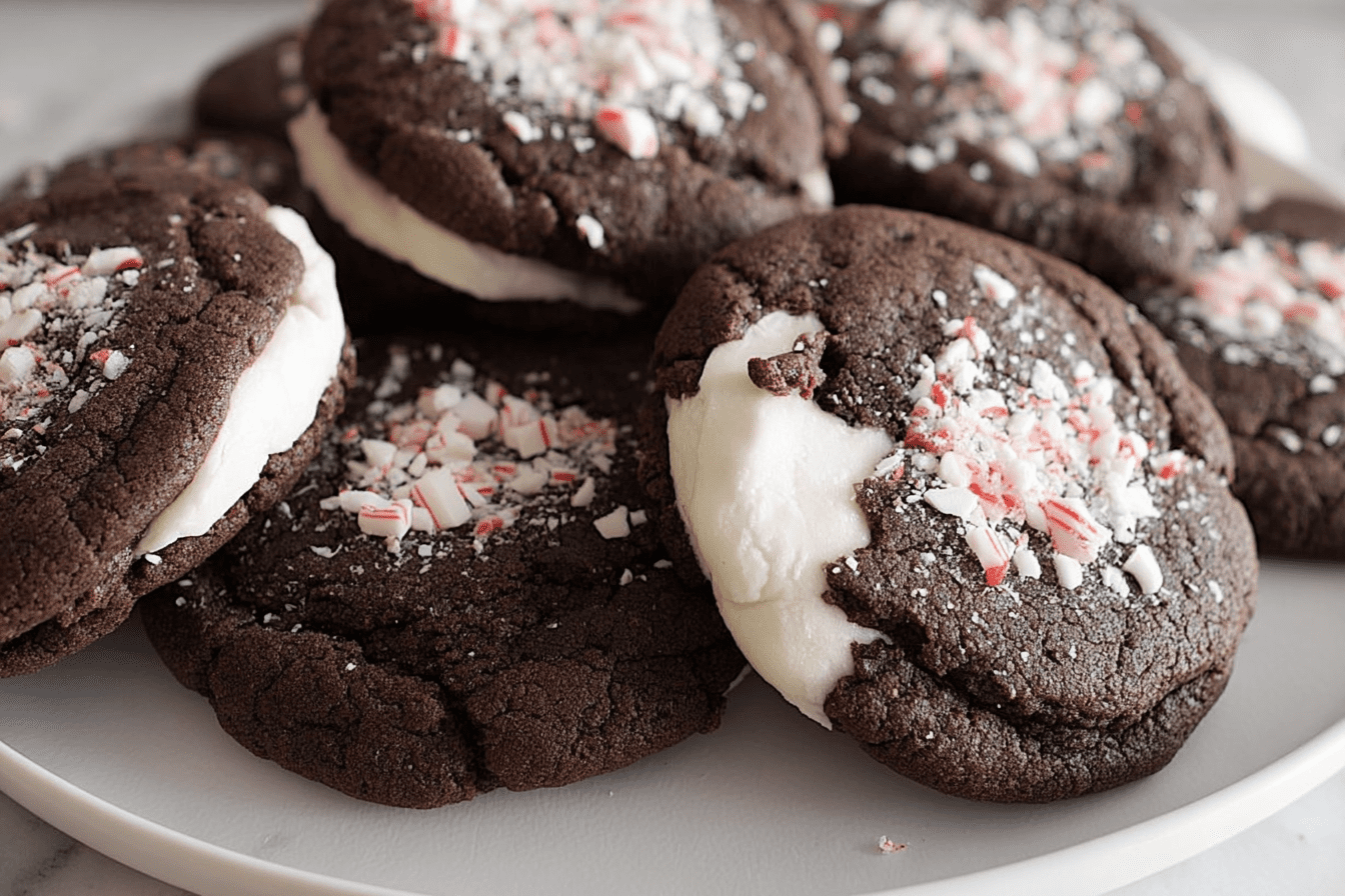 Peppermint Bark Cookies