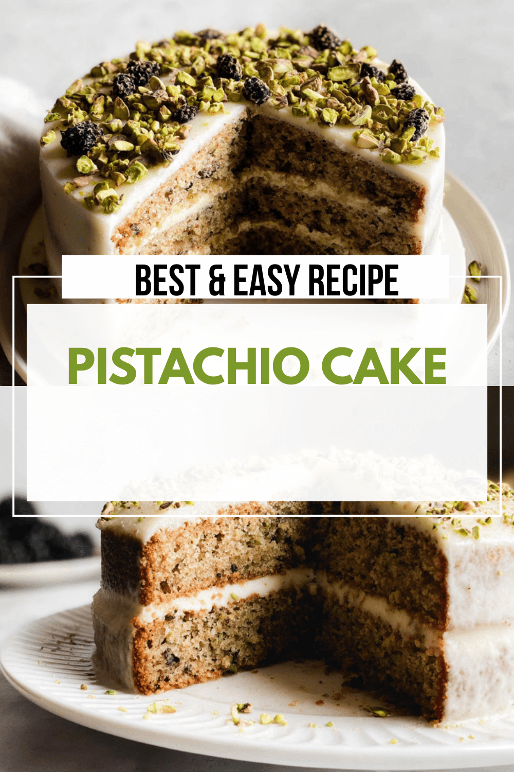 Pistachio Cake Recipe: Moist Delight With Pudding Mix 7 Pistachio Cake