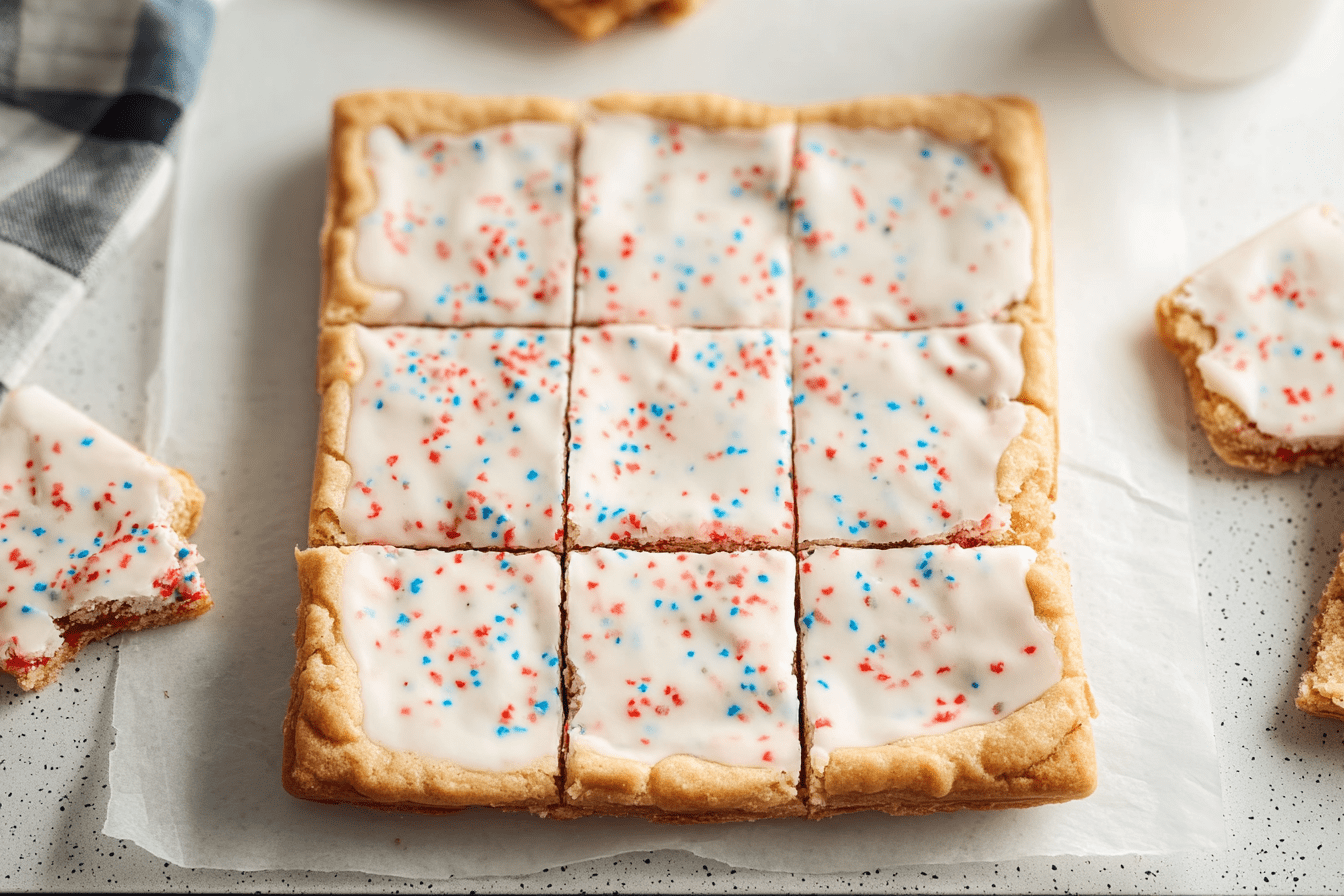 Pop Tart Cookie Bars