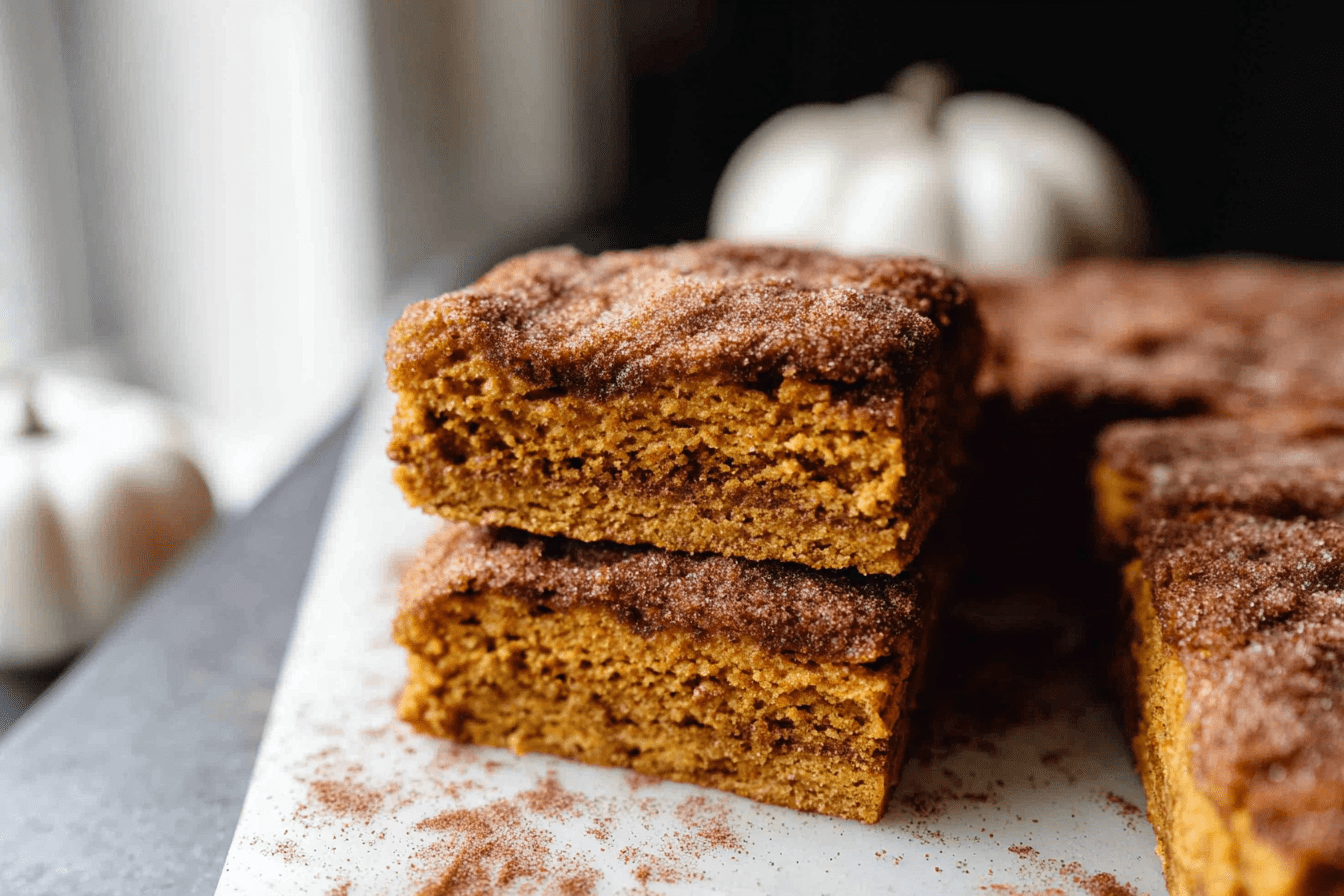 Pumpkin Snickerdoodle Snack Cake 6 Pumpkin Snickerdoodle Cake