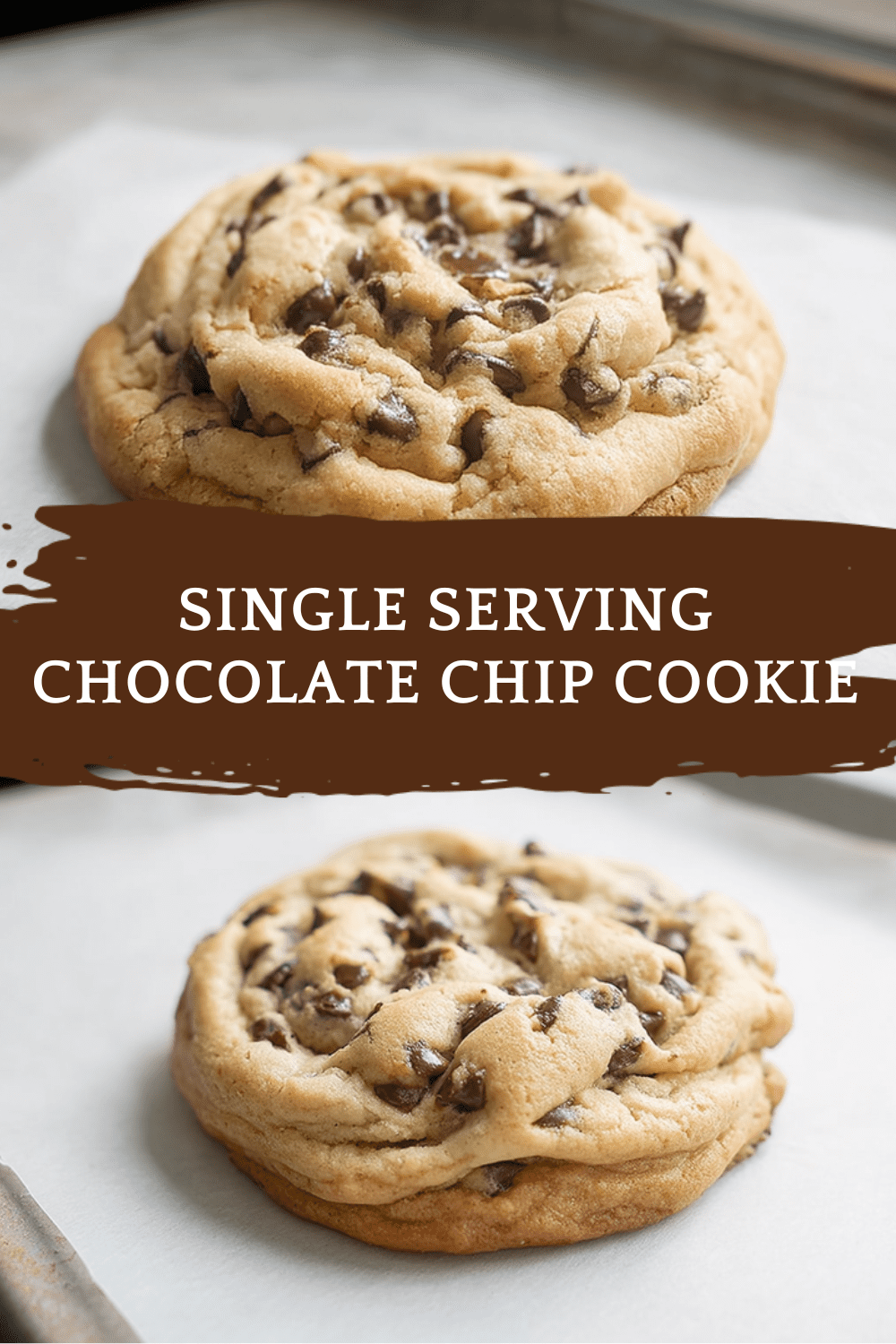 Single Serving Chocolate Chip Cookie