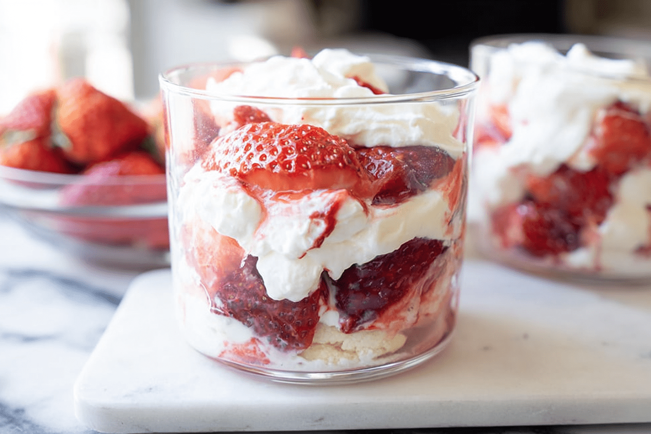 Strawberries And Cream Cookies