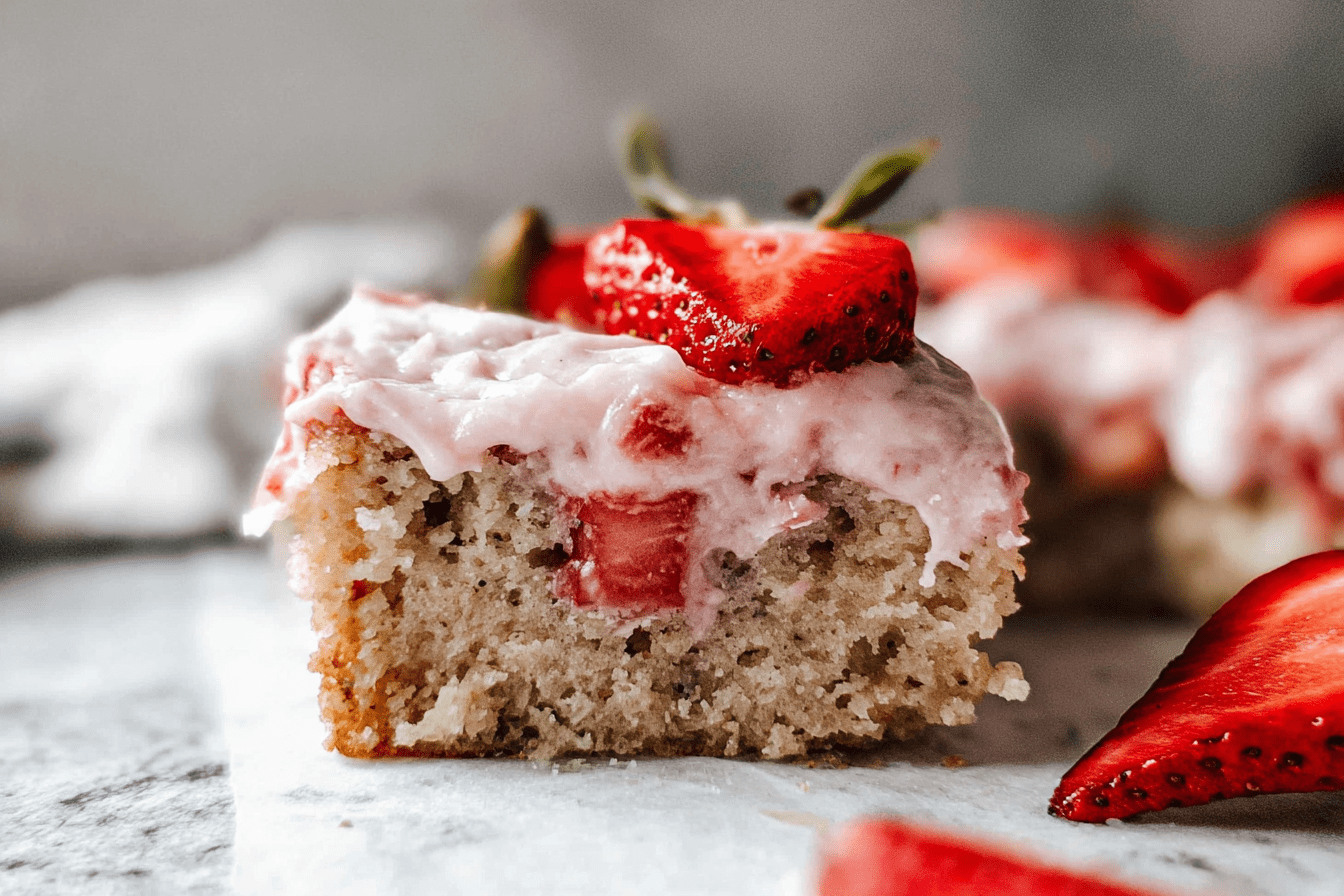 Strawberry Sheet Cake