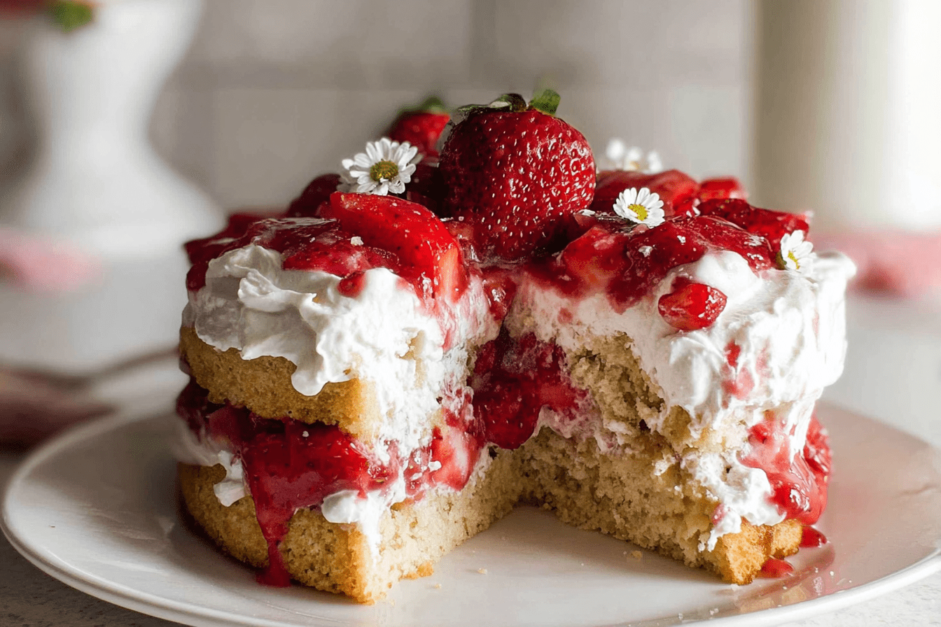Strawberry Shortcake Cake Recipe 6 Strawberry Shortcake Cake