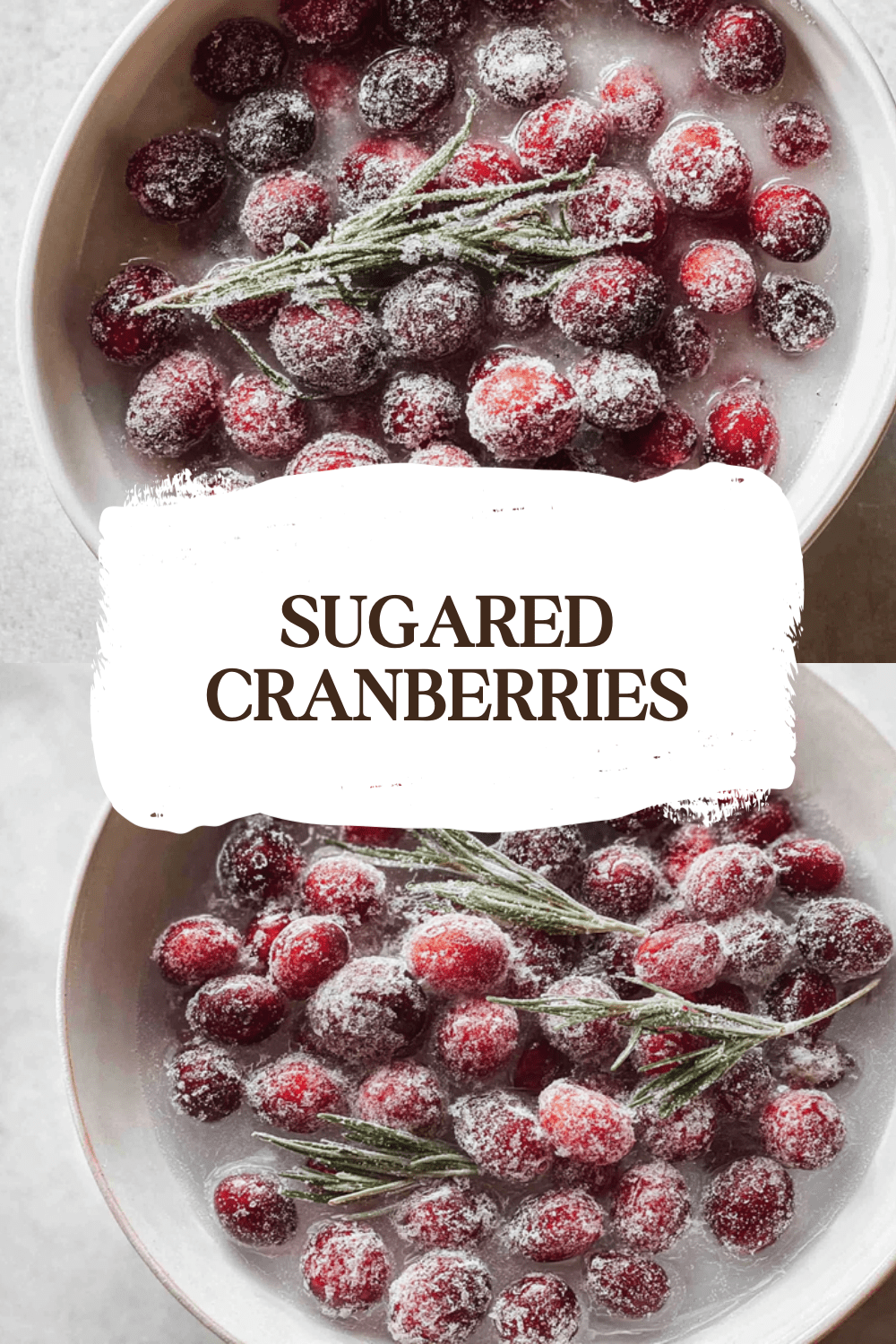 Sugared Cranberries