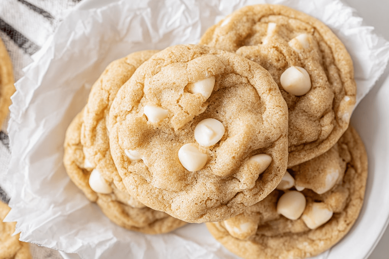White Chocolate Chip Cookies
