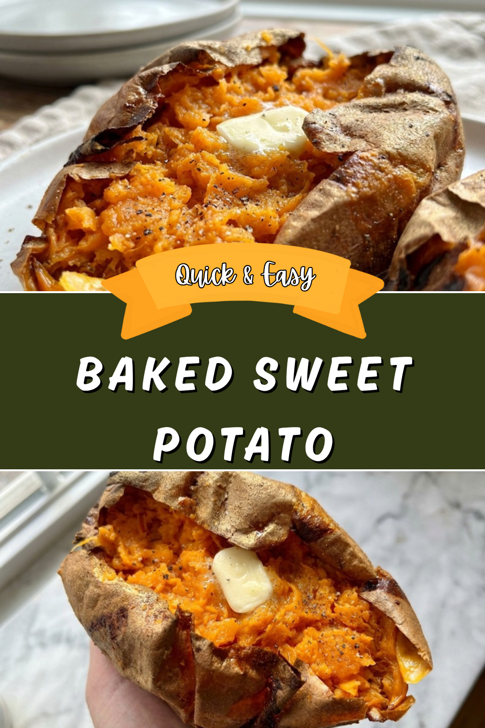 Baked Sweet Potato
