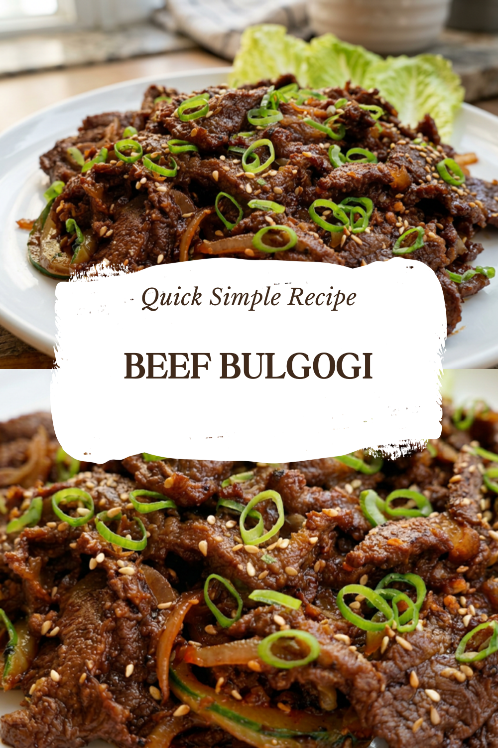 Beef Bulgogi