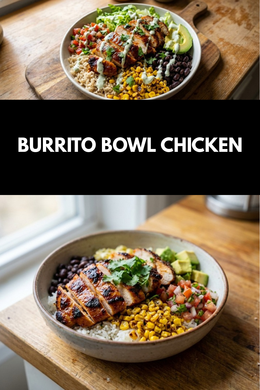 Chicken Burrito Bowls Recipe 7 Burrito Bowl Chicken