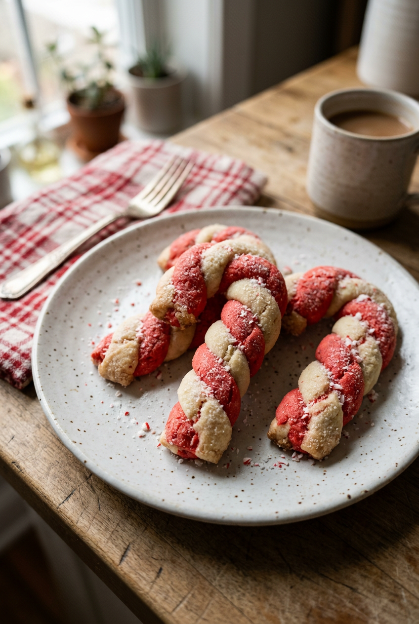 Candy Cane Cookies