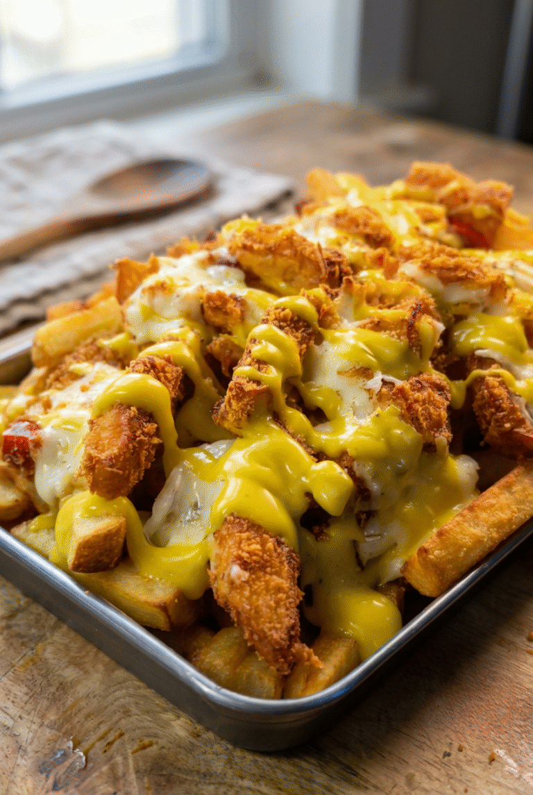 Chicken Bacon Ranch Fries Recipe 8 Cheesy Crispy Chicken Fries 9.Png