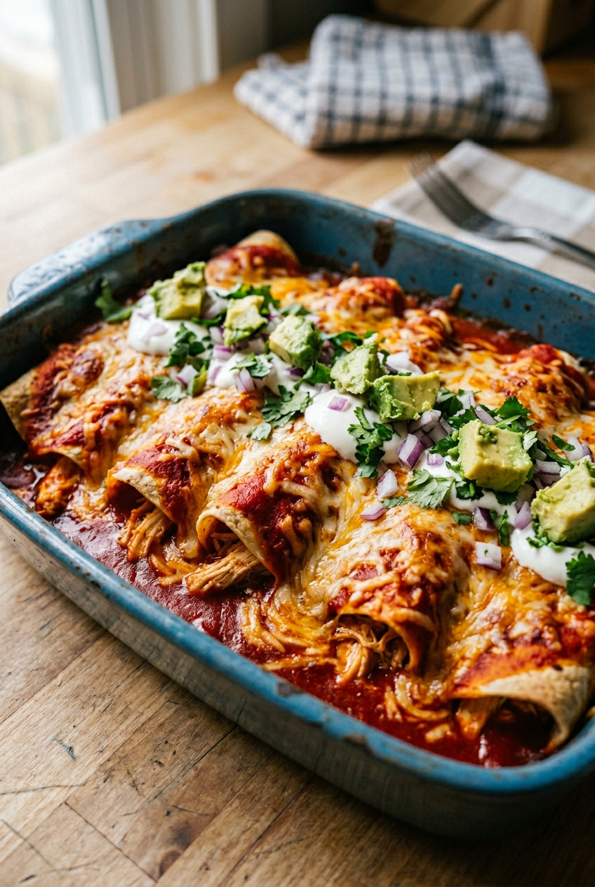 Chicken Enchiladas